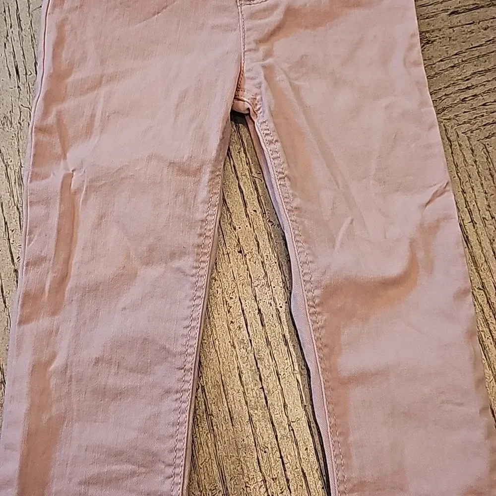 5T pink heart jean Joggers jeans Carters